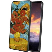 Kompatibilan sa Samsung Galaxy S10 + Plus telefonom, Vincent-Van-Gogh-ikonic-Art Silicone zaštitni za
