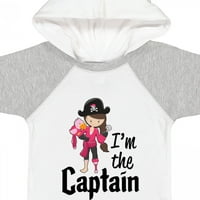 Inktastic Ja sam kapetan-piratska djevojka poklon baby girl bodysuit