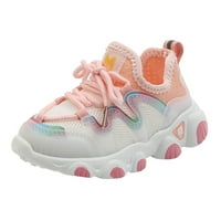 Cipele tenisice djevojke cipele prozračne bebe mekane mreže čipke gore dječje dječje cipele za dijete