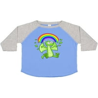 Inktastični Lucky Dragon s duginom DAN PATRICK-ovim dar za dječaka malih dječaka ili majica Toddler