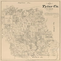 Tyler County Texas - Walsh - 23. 27. - MatT Art papir