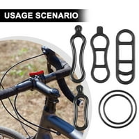 Fule Biciklistička farogla svjetla Silikonska remena fiksna gumena traka gume