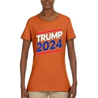 Divlji Bobby Trump Izborni predsjednik Predsjednik Političke žene Grafički tee, narandža, mali