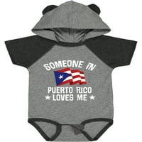 Inktastičan nekoga u Portoriku voli me poklon baby boy ili baby girl bodysuit