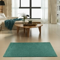 Moderna plišana plišana pušana maslina zelena tepih, prostirka za zatvorene površine, prostirki kvadratni,