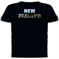 Naziv Novog Zelanda sa fotografijom Majica Muškarci -Mage by Shutterstock, muško mali