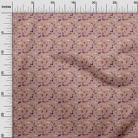 Onuone pamuk poplin twill dusty ružičasta tkanina djeca DIY odjeća za pretežanje tkanine za ispis tkanine