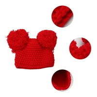 Tinksky Božić za bebe Divno lijep šešir za toddler toplo održavanje kapu za dijete