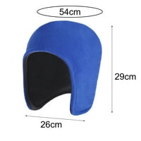Prozračna kapica za zaključavanje uha za zaključavanje FLEECE Udobni čvrsti unisci topli šešir za zimu