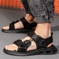 DMQupv sandale za muškarce Ležerne ljetne cipele za plažu Donje kopče Snaga sandale klizne sandale muškarci