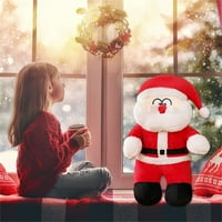 Hirigin Cartoon Santa Claus Oblik plišana igračka, punjena lutka za lutku Jastuk Pily Restival Presentski