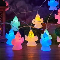 Halloween LED svjetla String Ghost Horror svjetla Odmorsko dekorativne svjetla, teror svijetlo dekor