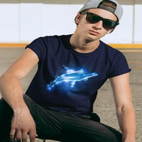 Neon Dolphin majica Muškarci -Image by Shutterstock, muški 5x-veliki