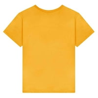 Ženske bluze Grafički otisci Kratki rukav Ležerne prilike za žene Tee Crew vrat vruće prodaje Ljetni