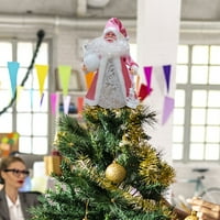 Božićni ukrasi ispod 5 $ Floweek Christmas Hat Tree Star Santa Claus ukrasi šumskih starijih stablo