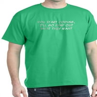 Cafepress - započinjete kodiranje tamne majice - pamučna majica