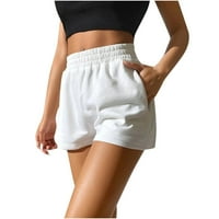 Ženske zveške kratke hlače Ležerne prilike ljetne teretane Atletski trening Trčalice Elastični struk