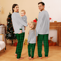 Božićne pidžame za porodice Onceeries pamuk porodični spavanje Božićno podudaranje pidžama za odrasle