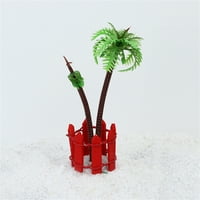 Početna Dekor Wood Fence P Alisade Minijaturni vrt Domaći ukras Mini DIY CRAFT Micro