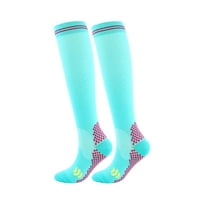 Čarape za kompresiju za žene ili muške cirkulacije su za podršku biciklističkim čarapama ružičasti s
