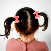Veze za kosu Meke pamučne dječje veze sa lukovima za toddler elastični nosač konjskih repa male kose