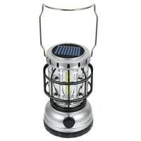 Rosarivae Hitna ručna lagana kampiranje Solarna lampica LED multifunkcionalna šatorska lampa