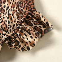 Jedan otvor mališani Leopard kupaći kostim za kupaćice bez rukava bez rukava