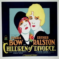Djeca razvoda Clara Bow Esther Ralston 1927. Movie Poster Masterprint