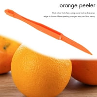 Jednostavna narančasta piling u jarkoj narančastoj kuhinjskom alatu