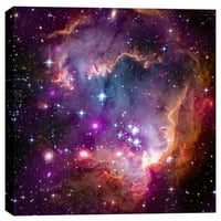 Epic Graffiti '' Magellanic Cloud '' Hubble Space Teleskop Giclee Fotografski otisak na zamotanom platnu
