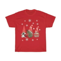Gnomes božićna majica, smiješni gnomi sa pahuljice snijega, odgovarajuće božićne majice