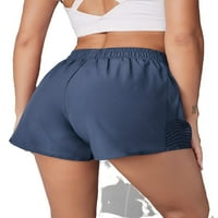Ženski activewewer sportske kratke hlače Softene čvrste kratke hlače Dusty plave s