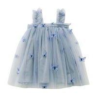 Djevojke Toddler haljine Ljeto Leptir Mesh Princess haljina haljina haljina haljina odjeća za 12 mjeseci