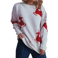 Osnovni džemperi za žene vježbanje za žene za žene Ženske džemper sa dugim rukavima dugim rukavima Tweater