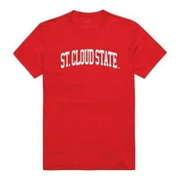 Republički 537-237-Red-Saint Cloud State University Muška majica, Crvena - velika