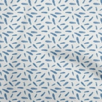 Onuone svilena tabby Srednja plava tkanina zvijezda i bauubles šivaći materijal tiskani tkanini sa dvorištem