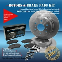 DK1125- Stražnje rotore i Ultimate HD keramičke kočnice i hardverski komplet