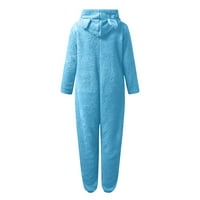 Ženski kombinezon s dugim rukavima Pajamas casual zimska topla Rompe Sleep Buw6S4487896