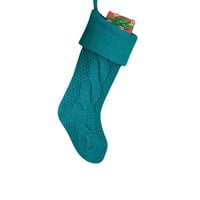 Cuoff Decor Decor kupaonica Dekor zidni dekor Božićni pleteni čarape Festival poklon torba Kamin Xmas