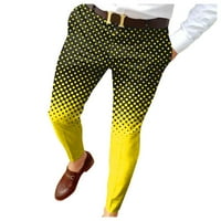 Stamzod Muška odjeća Streetwear Ljetnje Ležerne prilike za muškarce Uzorak tiskane hlače Olovka za pantnu