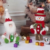 Torba za skladištenje hrane Božićne bombonske lutke Lutka Košarica za skladištenje hrane za božićnu zabavu Potrošava pokloni za ukrašavanje tablice