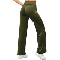 Joga pantalone za ženske čišćenja prodaje Ženske udobne padžama hlače široka noga salon Palazzo joga