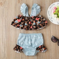 Ruziyoog kupaći kostimi za debljine i dječje djevojke Toddler Grils Baby Ljeto Slatko i slatka modna