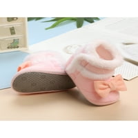 Ritualay za bebe čizme plišane cipele za krevetiće Prvi šetač papuča za čizme Bowknot Udobne čarape