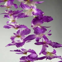 Richland ljubičasti orhidejni cvijet leis