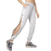 Easluyne posteljine za žene Lounge Hlače Elastične struke joga hlače hlače Hlače visoke strukske pantalone