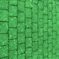 Ahgly Company u zatvorenom pravokutniku uzorne neone zelene prostirke, 4 '6'
