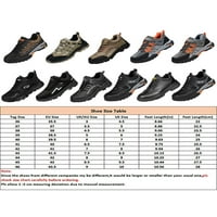 RotoSW Žene Muška zaštita čizme otporne na klizanje otporne na radne čizme Čelik sigurnosna cipela izdržljiva