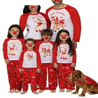 Eyicmarn podudaranje porodičnih božićnih pidžama - podudaranje božićnih PJS set za porodicu