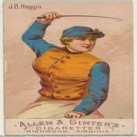 B. Haggin, iz trkačkih boja Svjetske serije za alen & ginter cigarete